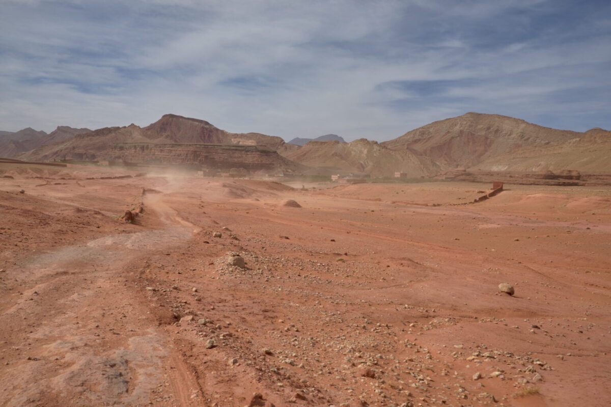 vallée vers Bou Thrarar